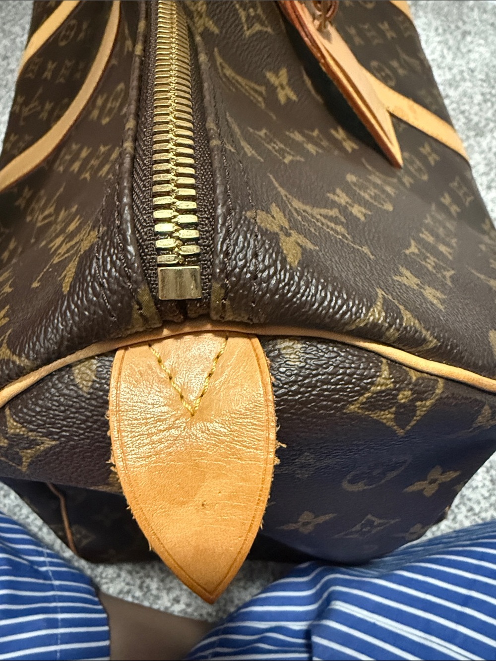 Louis Vuitton  Monogram Keepall Travel Duffel - Brown/Tan - Picture 11 of 15